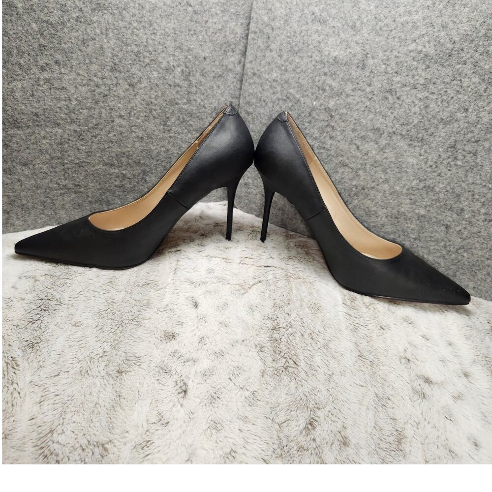 Pleaser USA Classique 20 Matte Black Vegan Leather Heels Pumps - 11 (Used) - Picture 7 of 8